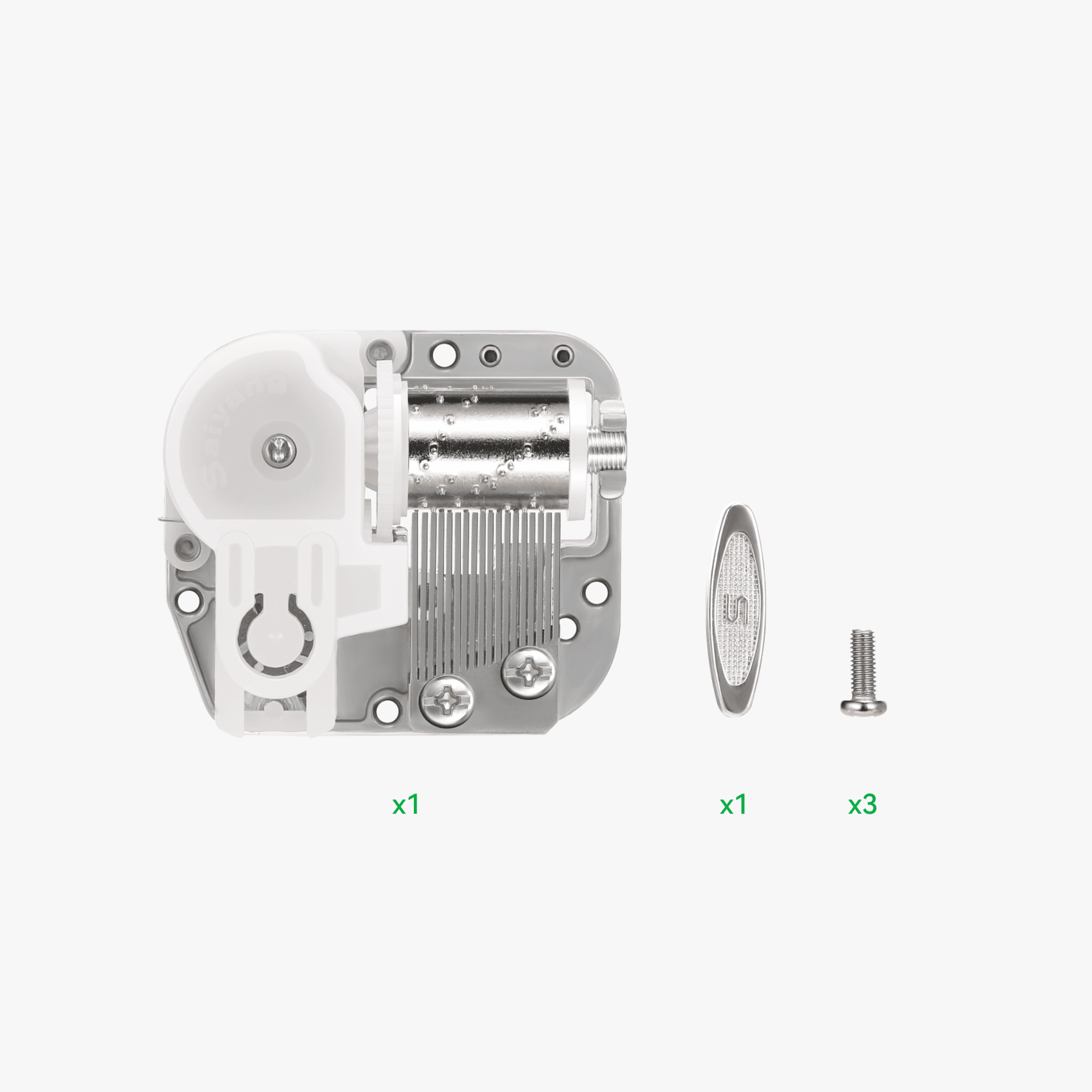 Piano Music Box Winding Kit