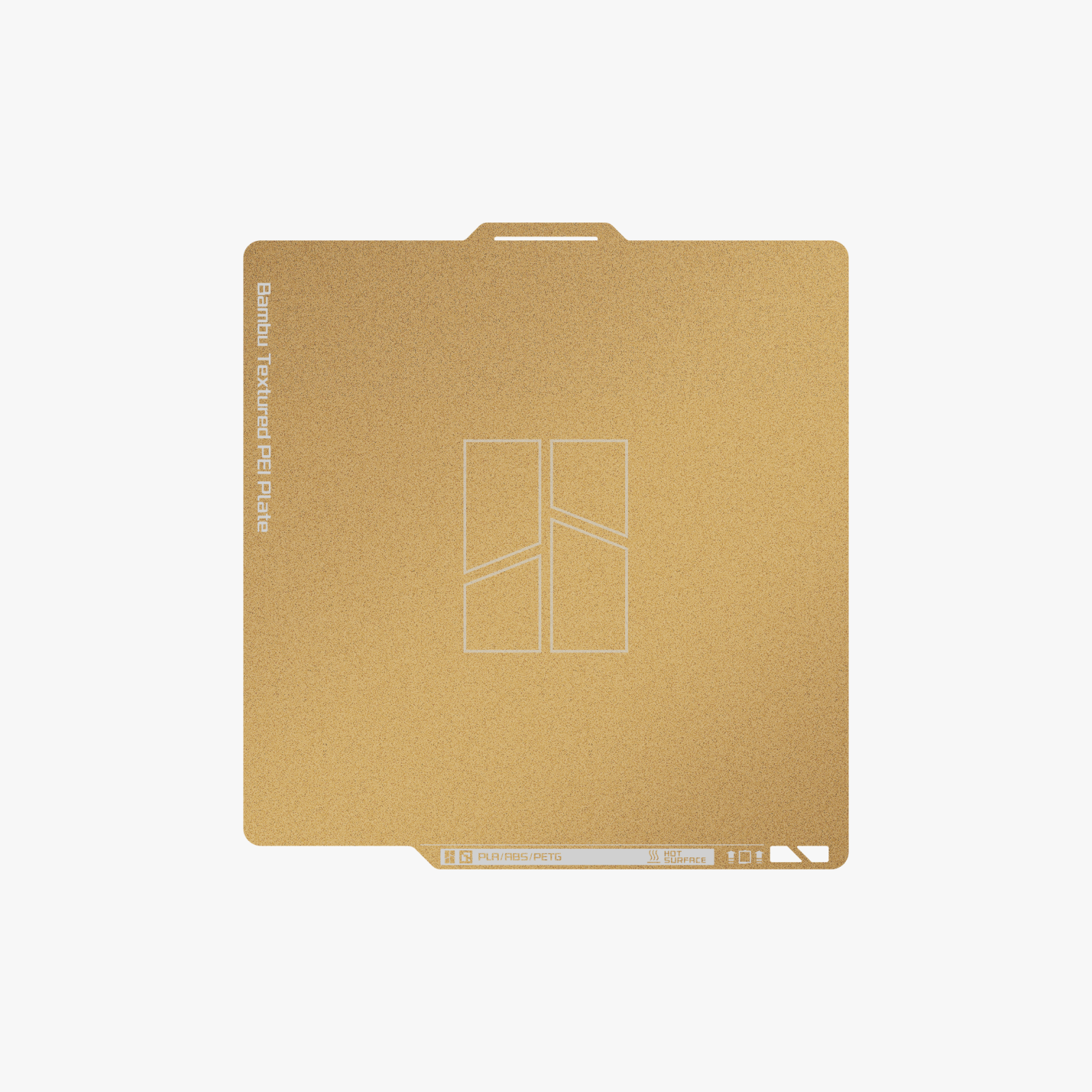 thumbnail interactive-video image 1 of Texture PEI Build Plate For Bambu Lab X1/X1C/P1P/P1S – 257x257mm Removable Flexible Spring Steel Sheet, Double-Sided 1 of 6
