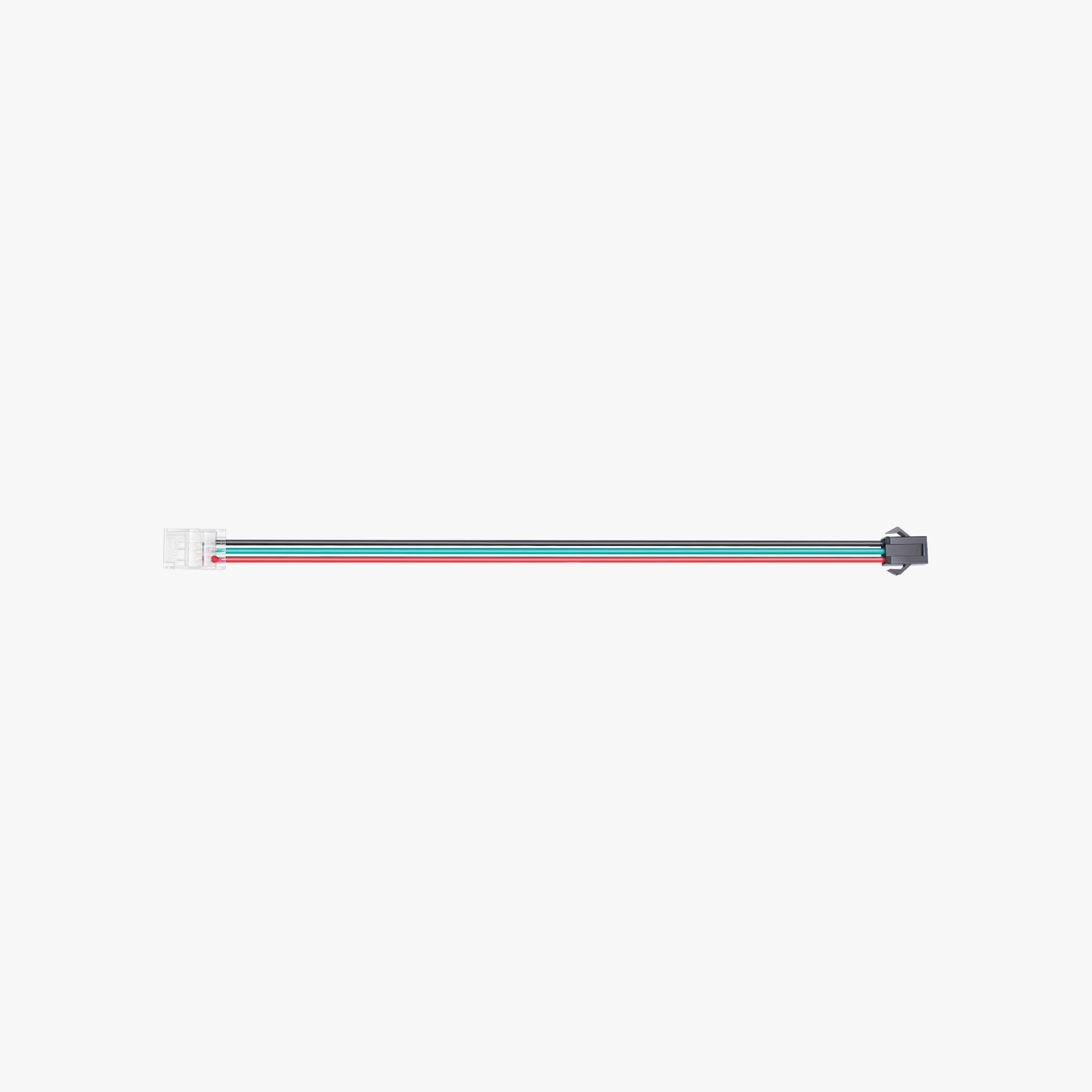 3 Pin 10mm Led Strip Connector Cable With Sm Female Plug For Rgb