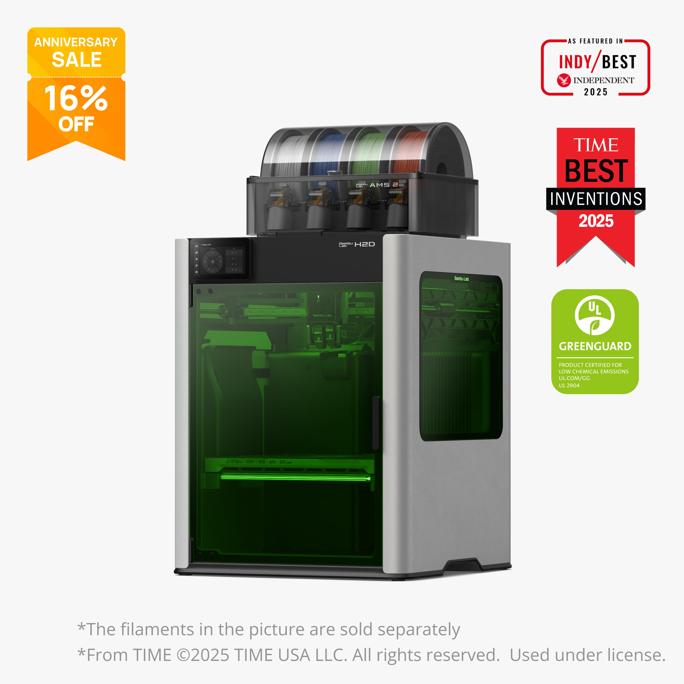 DUB MASTER X UA 藤原ヒロシ horizon remix 安室 Bambu Lab H2D | Dual Extruder 3D Printer | Bambu Lab Asia Store
