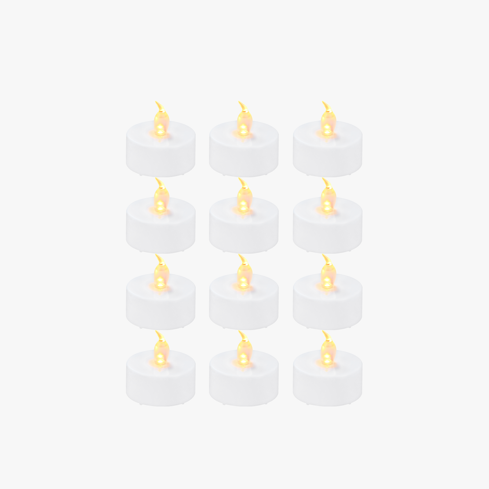 LED Flame Tea Light Candle Set Warm Yellow | Bambu Lab Asia Store