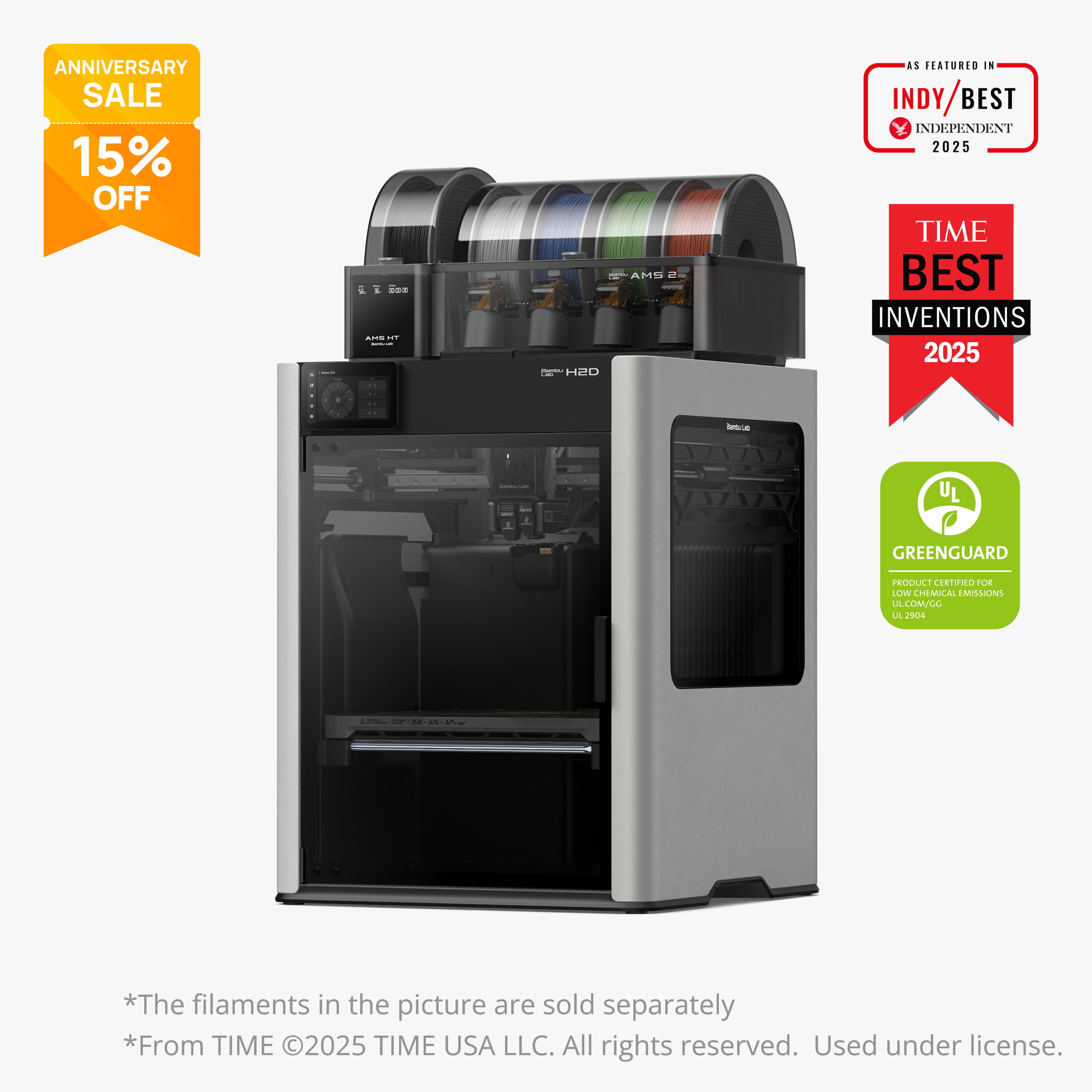 Bambu Lab H2D | Dual Extruder 3D Printer | Bambu Lab Asia Store