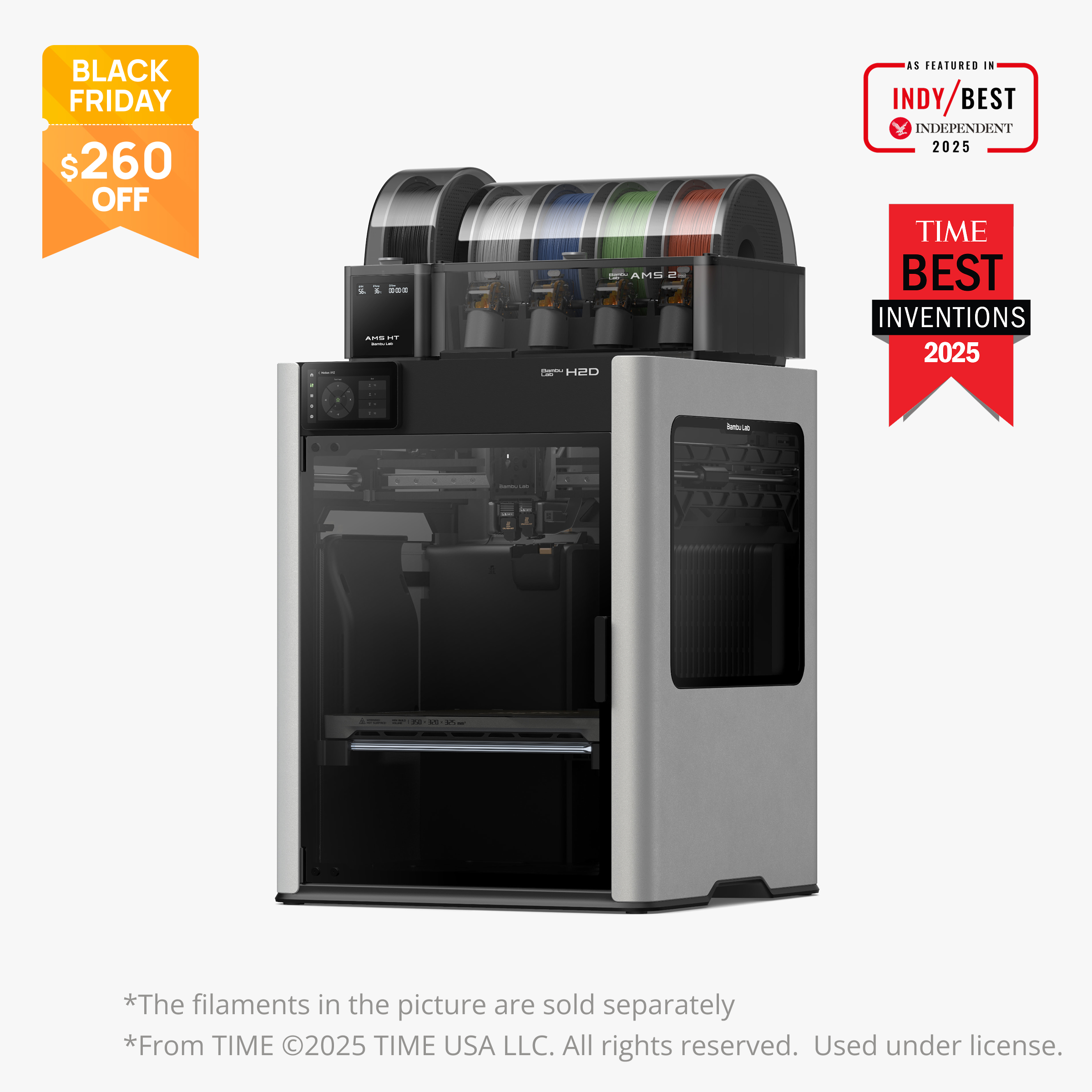 Bambu Lab H2D | Dual Extruder 3D Printer | Bambu Lab Asia Store