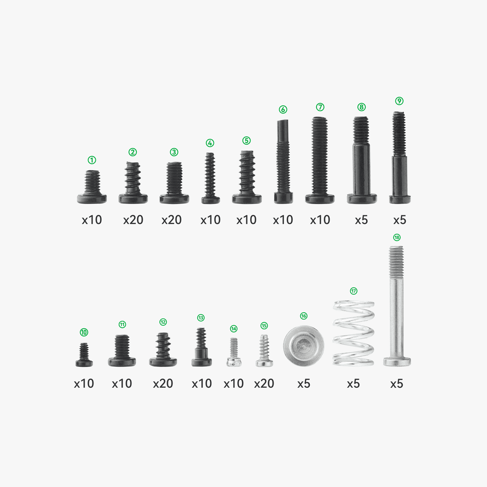 Spare Screws P Series | Bambu Lab Asia Store