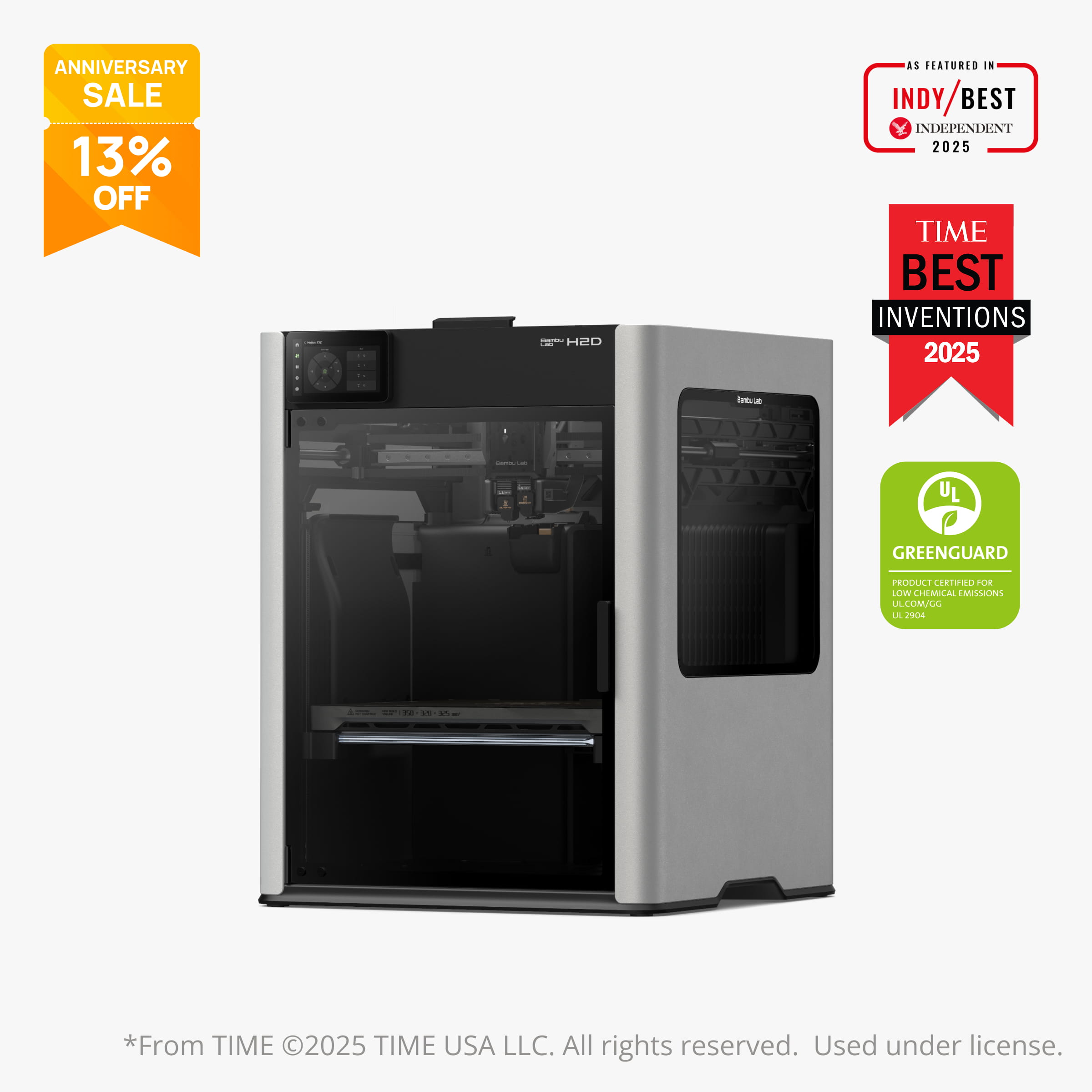 Bambu Lab H2D | Dual Extruder 3D Printer | Bambu Lab Asia Store