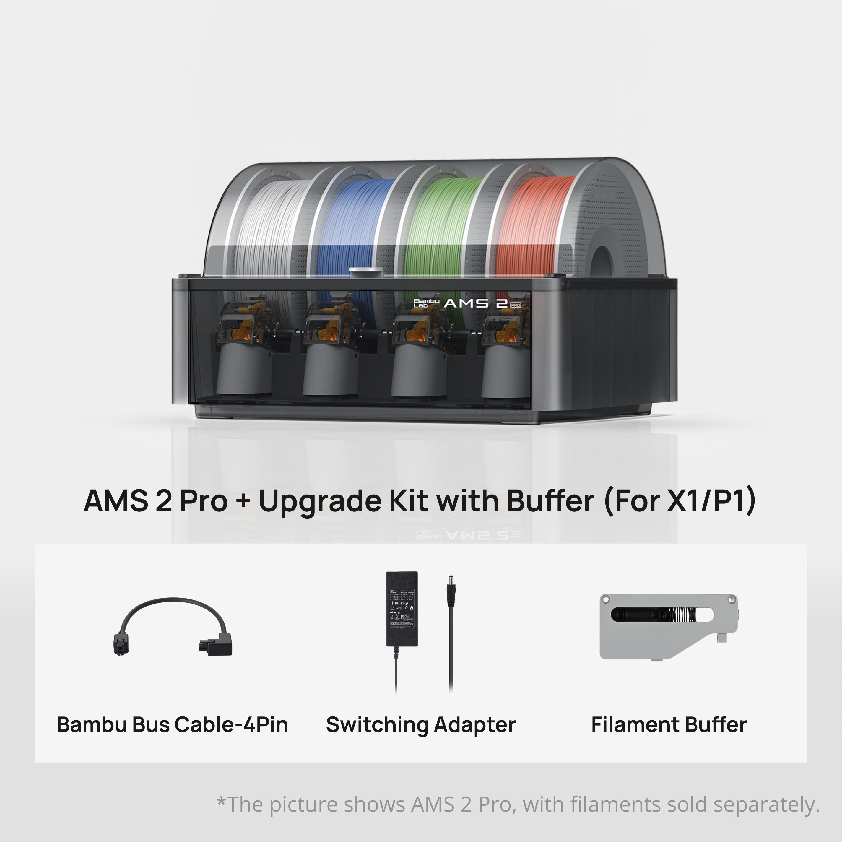 Bambu Lab AMS2 PRO フルセット（新品未使用品） Buy Bambu Lab AMS 2 Pro - Bambu Lab Official Store | Bambu Lab