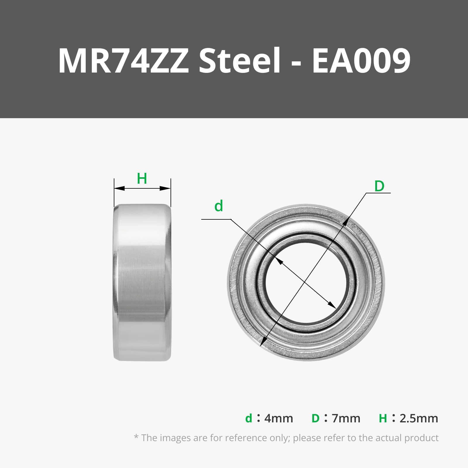 Micro Steel Deep Groove Ball Bearings | Bambu Lab Asia Store