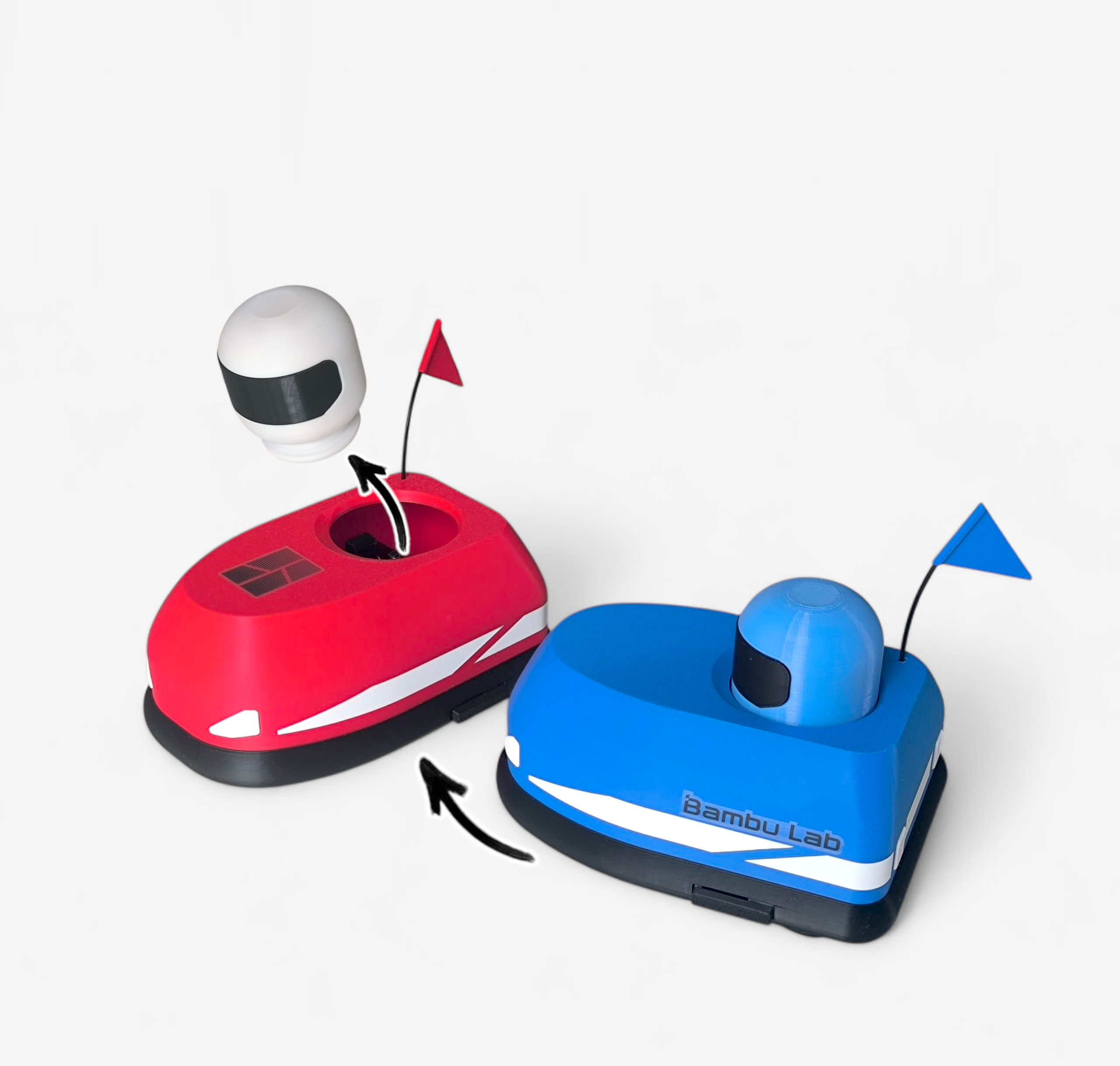 Duel Bumper Car Cyberbrick | Bambu Lab Asia Store