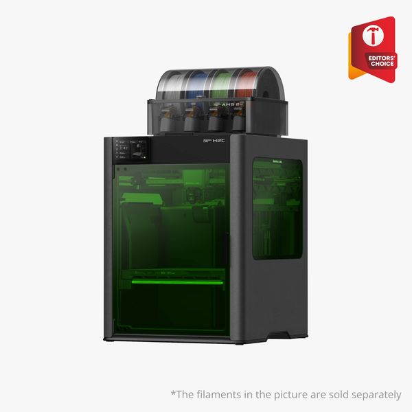 Buy Bambu Lab H2C: Purge-Saving Multi-Material, Multi-Color 3D