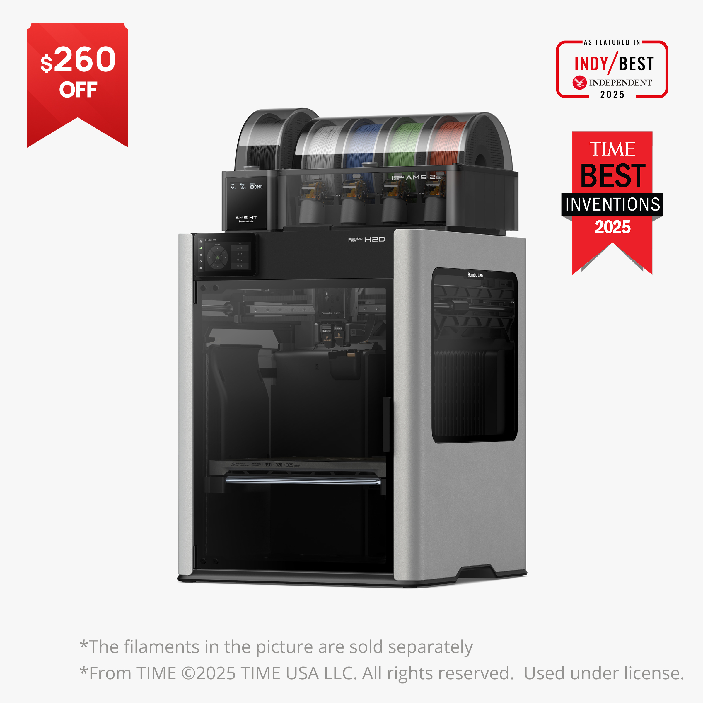 Bambu Lab H2D | Dual Extruder 3D Printer | Bambu Lab Asia Store