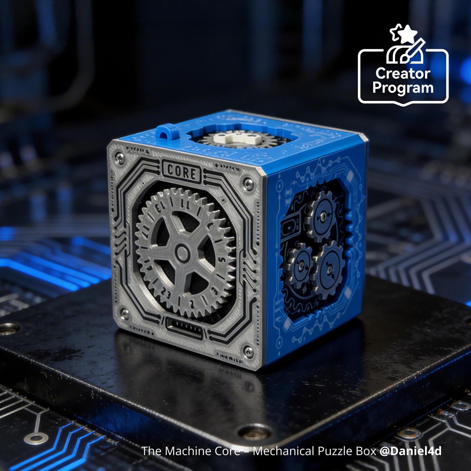 The Machine Core - Mechanical Puzzle Box | Bambu Lab US Store