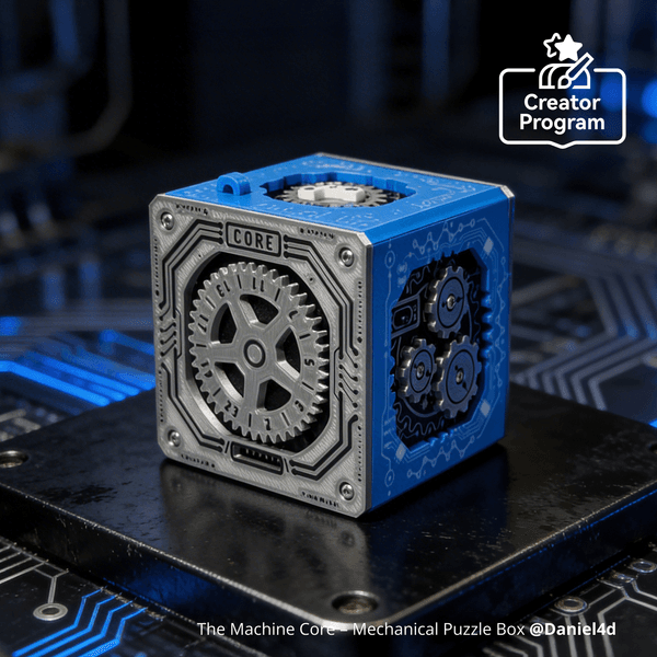The Machine Core - Mechanical Puzzle Box | Bambu Lab US Store