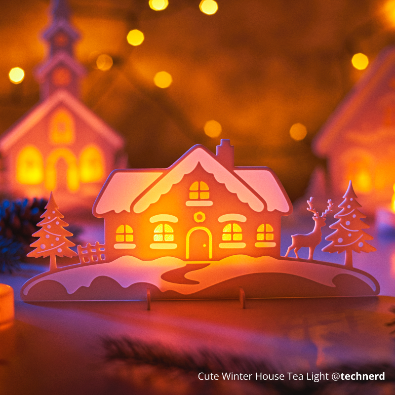 LED Flame Tea Light Candle Set Warm Yellow | Bambu Lab Asia Store