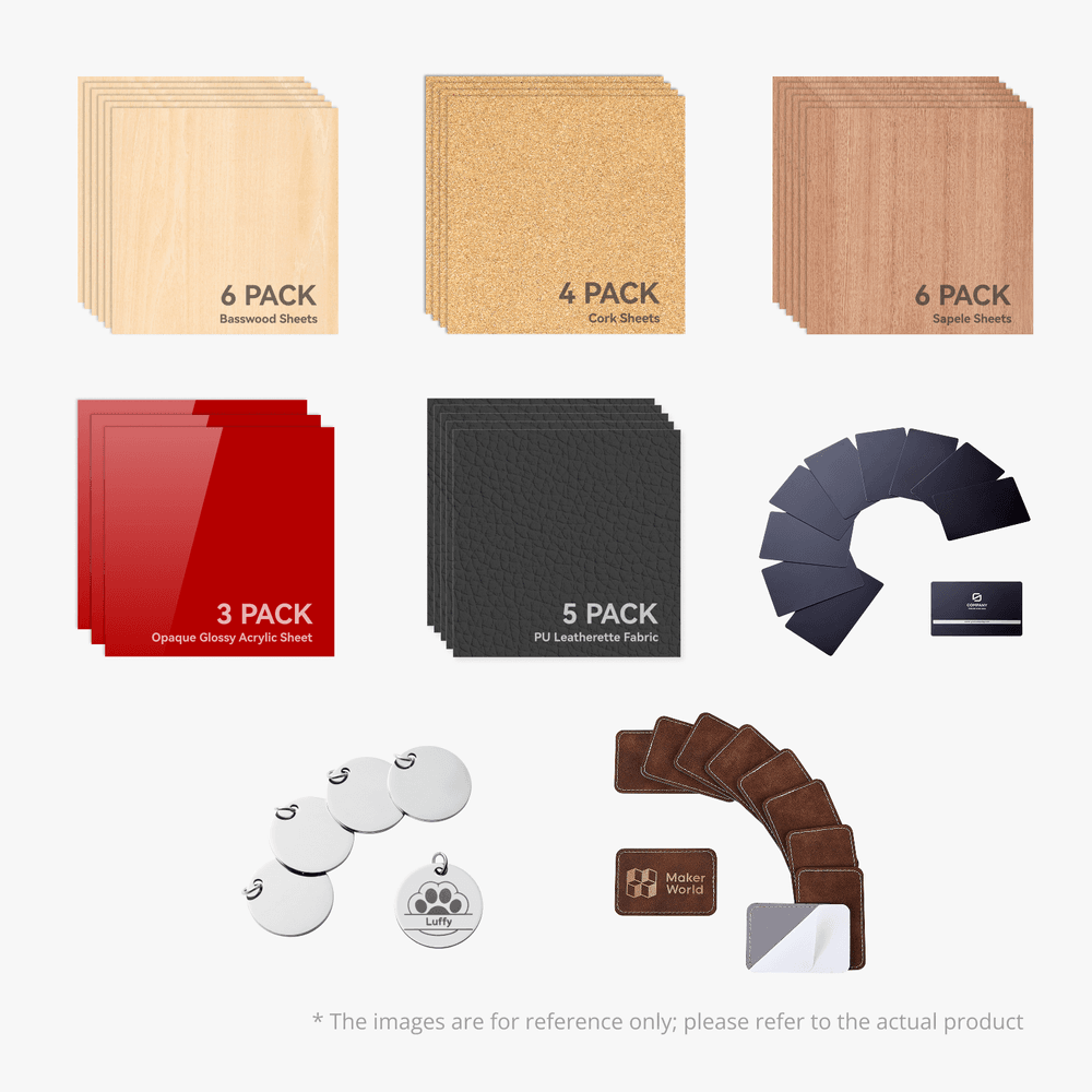 Laser Cutter and Engraver for Wood, Acrylic, Leather, and More