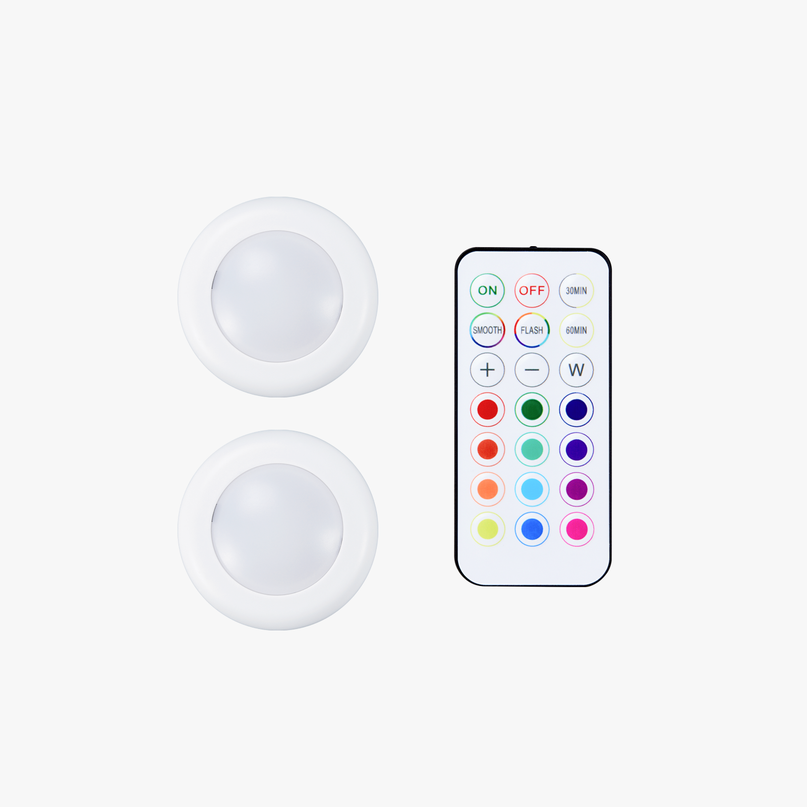 Remote Controlled 16-color RGBW Puck Lights | Bambu Lab Asia Store
