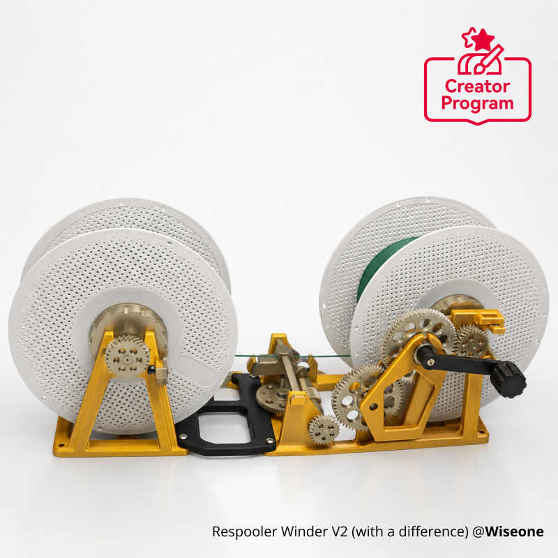Filament Respooler Guide Filament Respooler Winder | Bambu Lab AU Store
