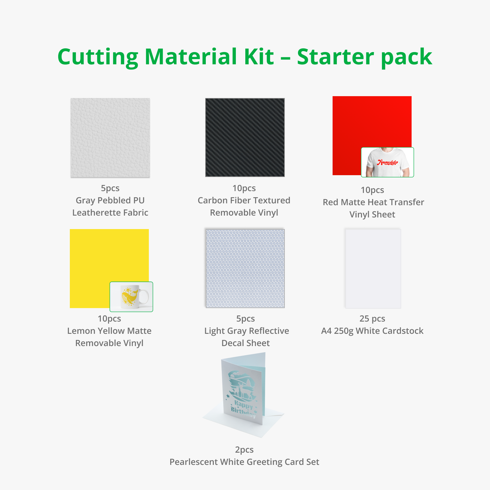 Cutting Material Kit – Starter Pack | Bambu Lab AU Store