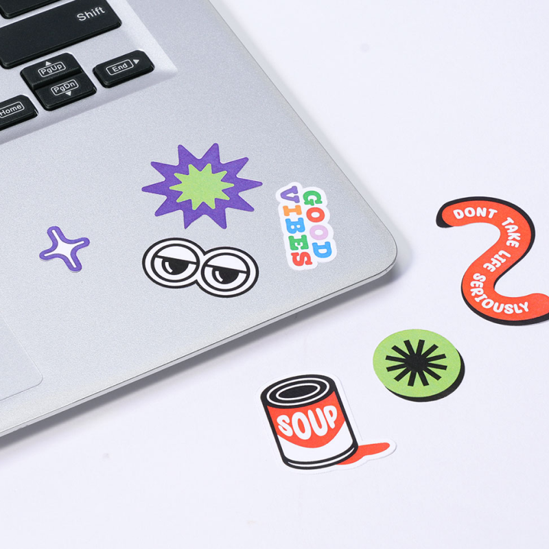 Sticker White Sample Print White Matte Printable Vinyl Sticker Paper (25PCS) | Bambu Lab AU Store