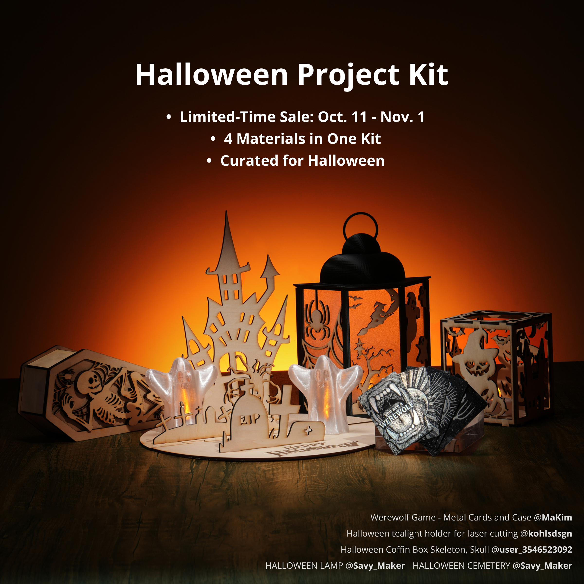 Halloween project kit