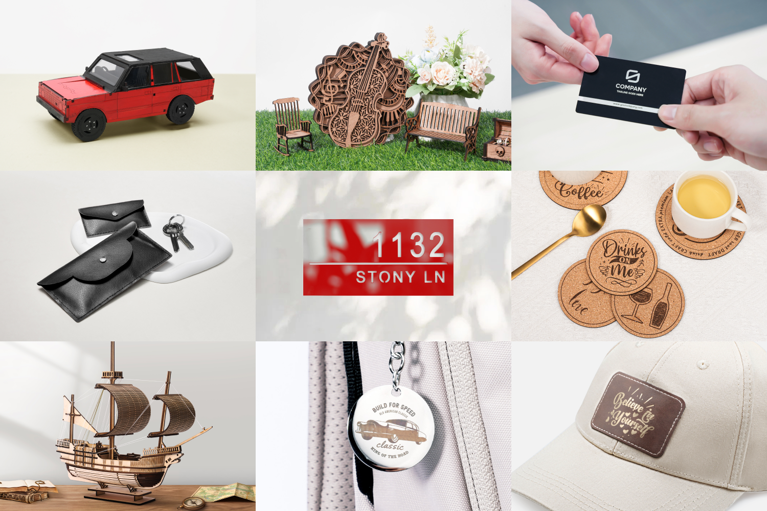 Laser Material Kit – Starter Pack（49 pcs） | Bambu Lab US Store