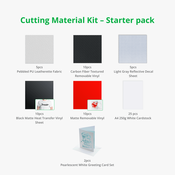 Cutting Material Kit – Starter Pack