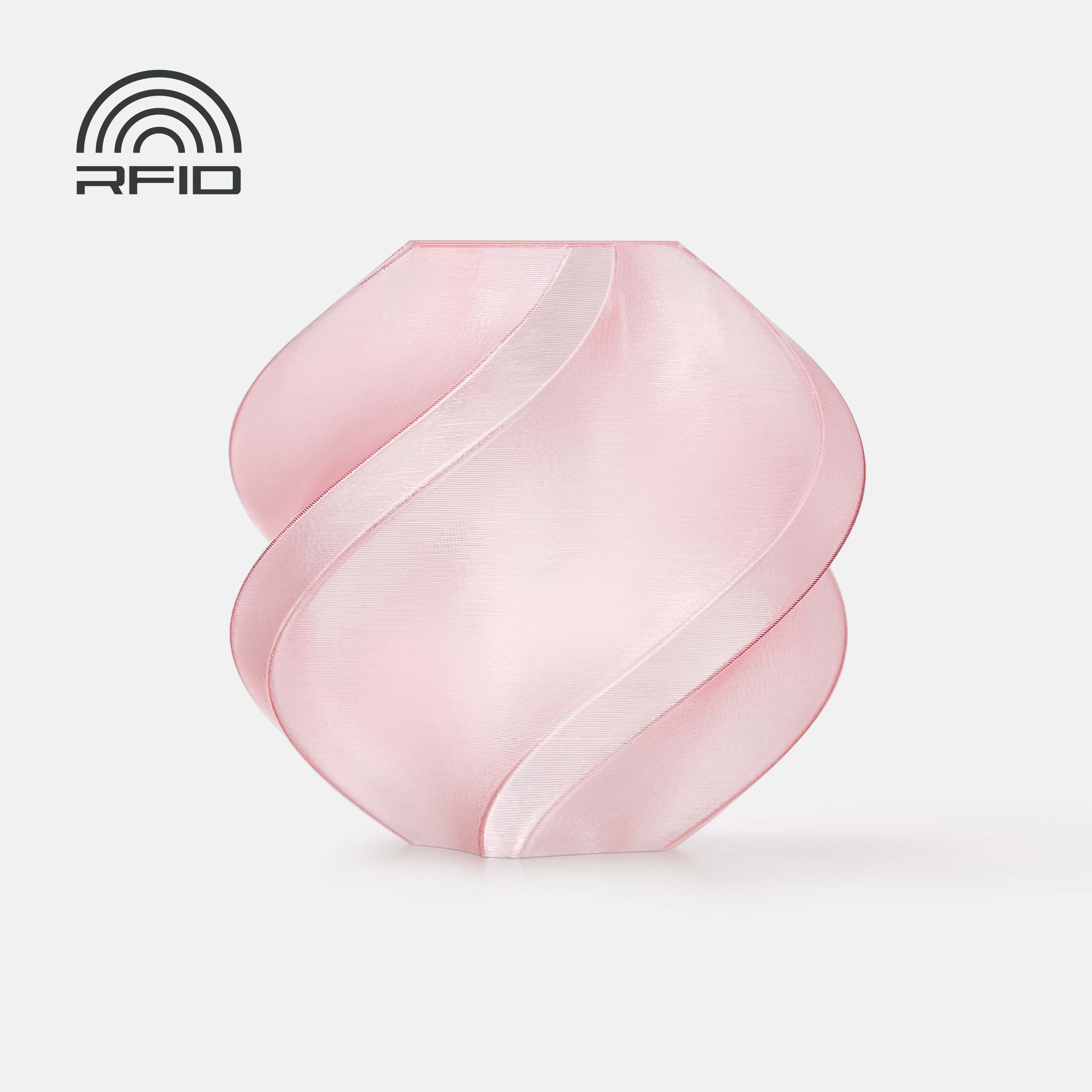 Bambu Lab PETG Translucent — Translucent Pink (Refill, 1kg) by Bambu Lab