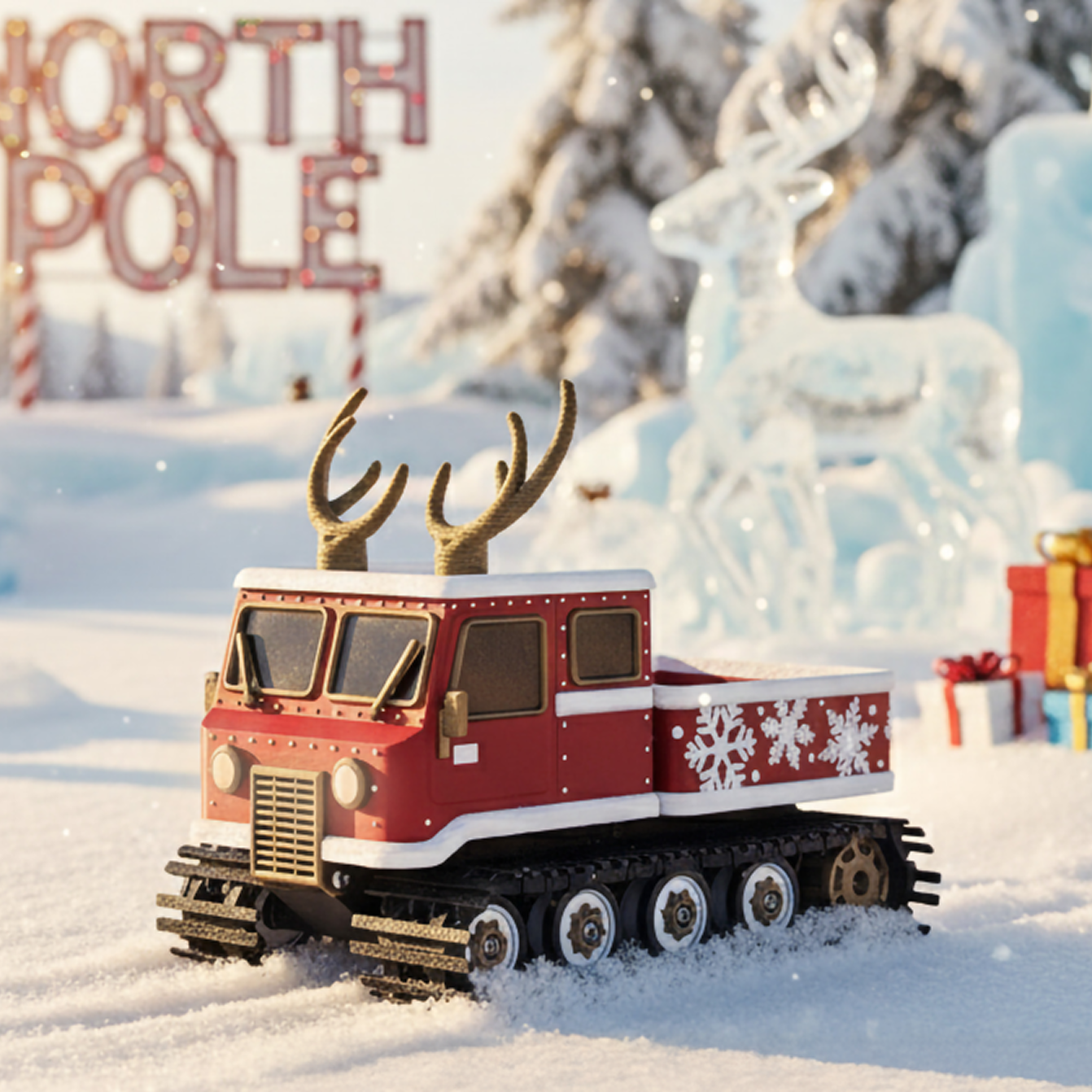 Arctic Snowcat - CyberBrick RC | Bambu Lab CA Store