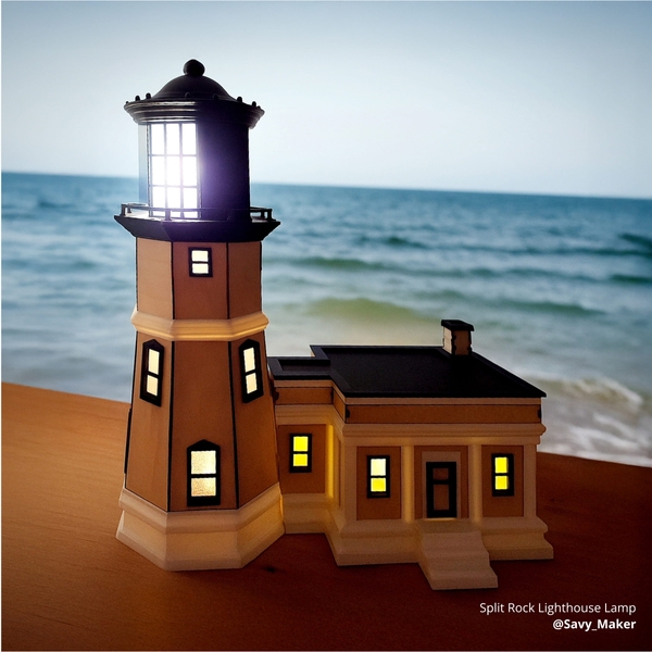 Split Rock Lighthouse Lamp