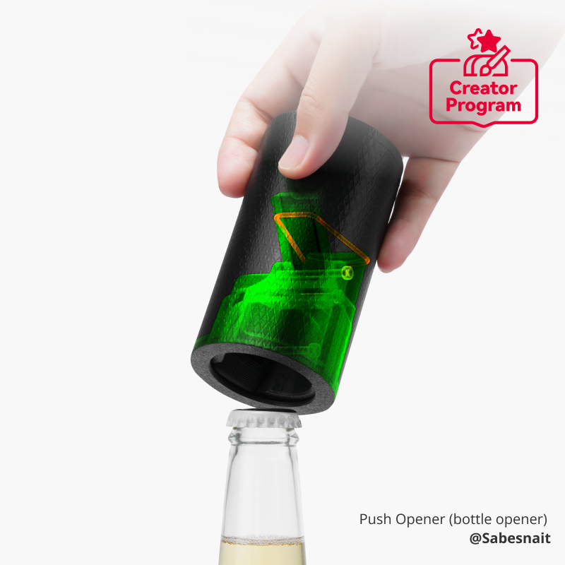 Push Opener (bottle opener) | Bambu Lab CA Store