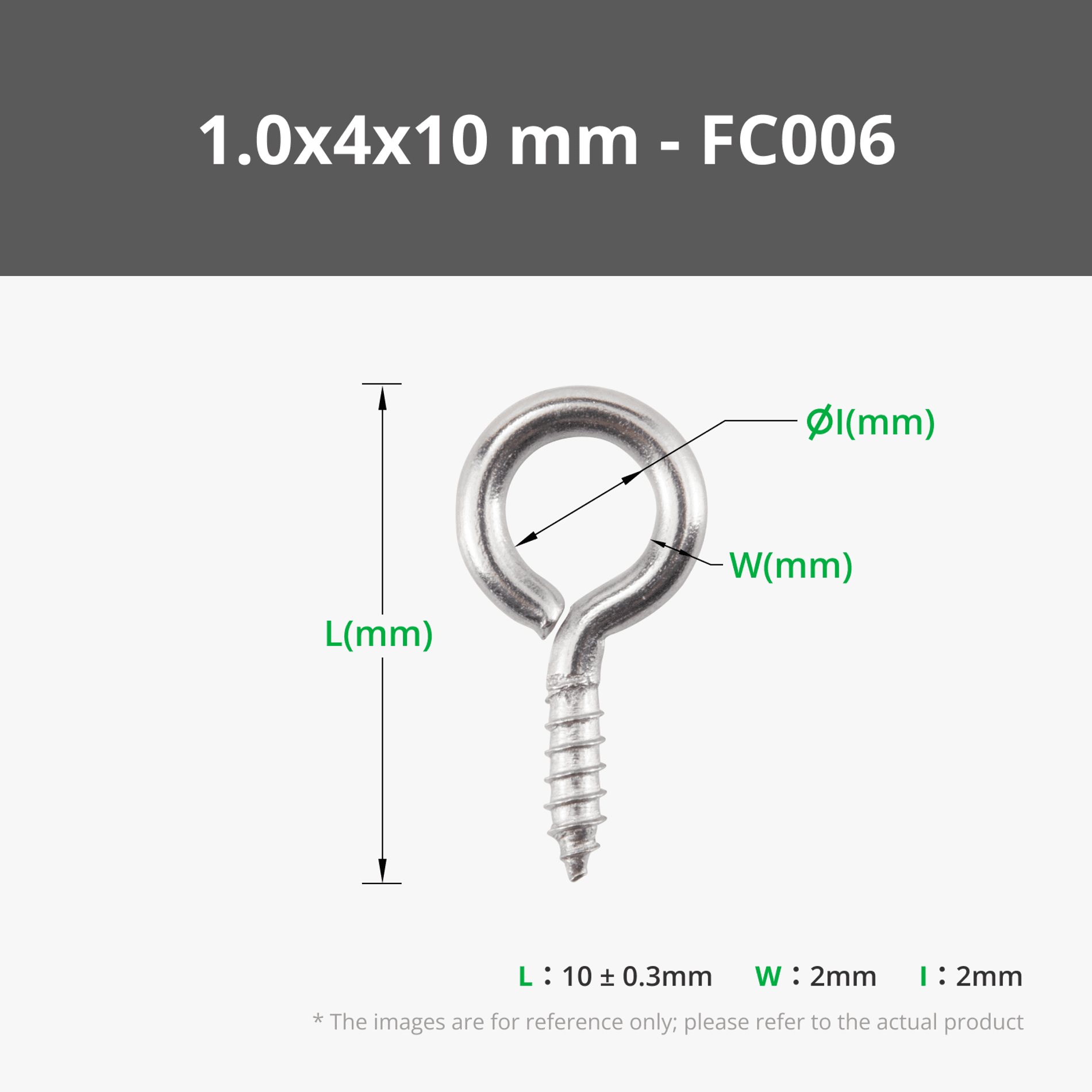 Eye Bolt with Self-Tapping Thread