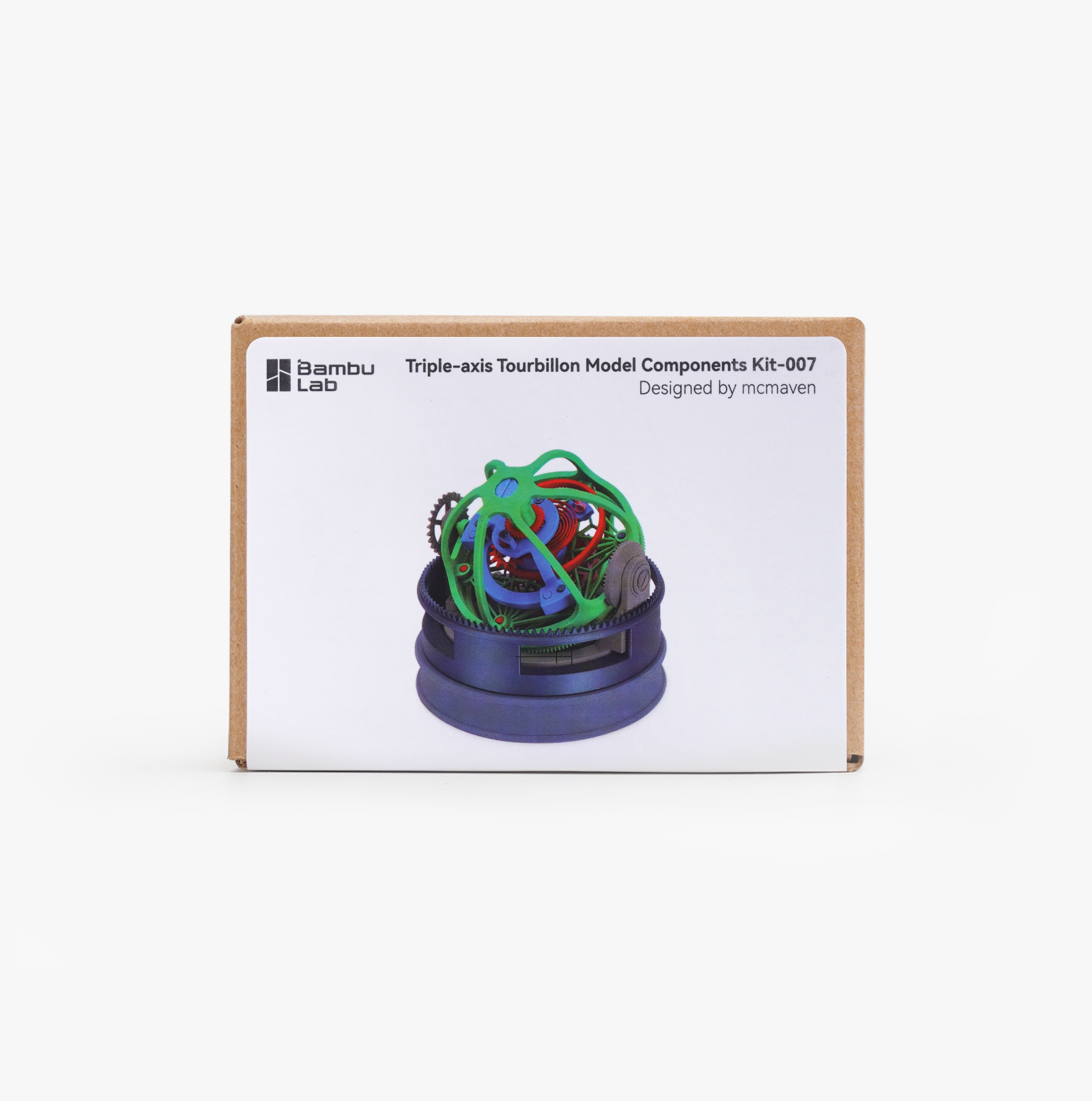 器 objet Triple-axis Tourbillon Model Components Kit 007 | Bambu Lab CA Store