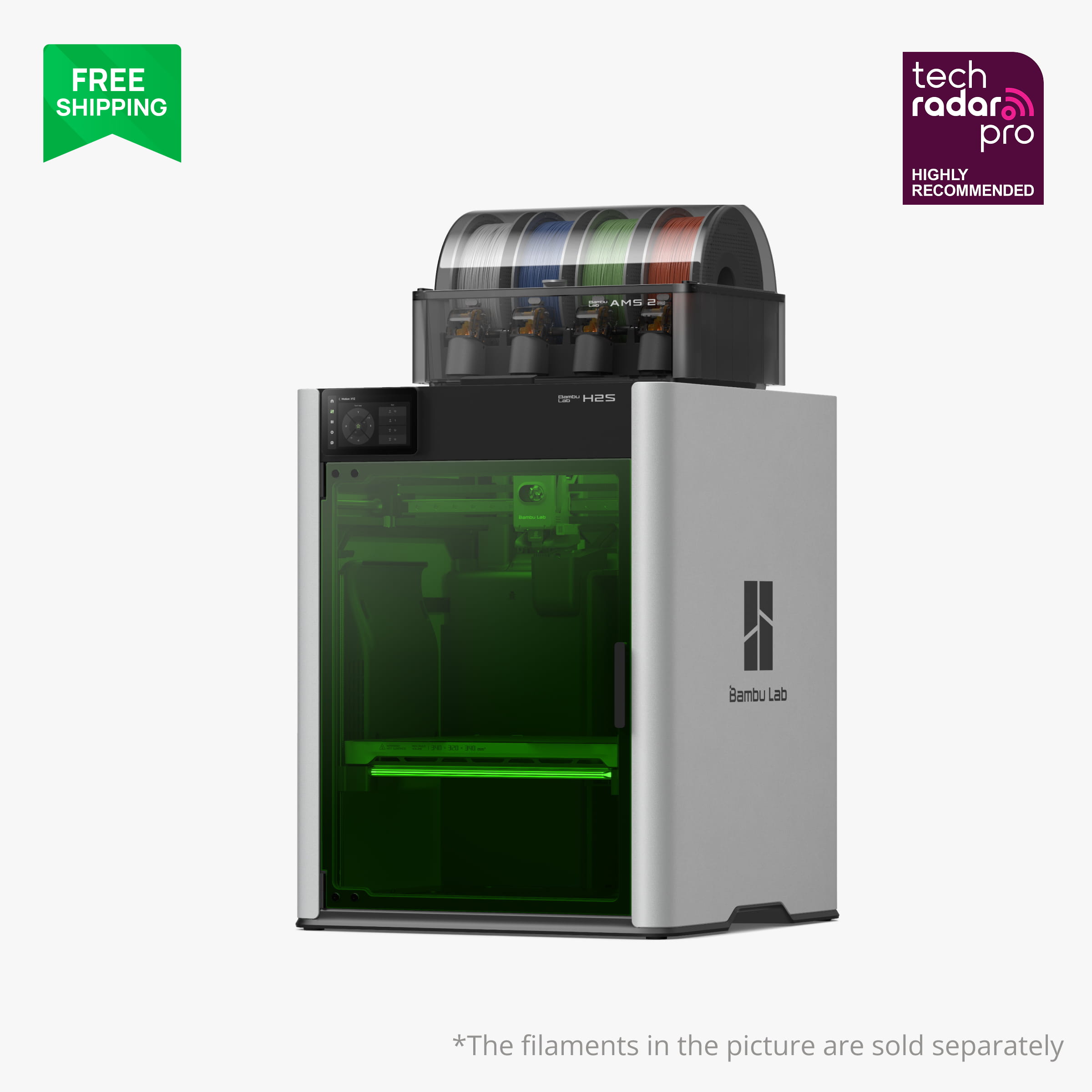 【30％割引】Bambu Lab H2S (AMS+スムーズPEIプレート付き) Bambu Lab H2S | Large Format 3D Printer | Bambu Lab CA Store