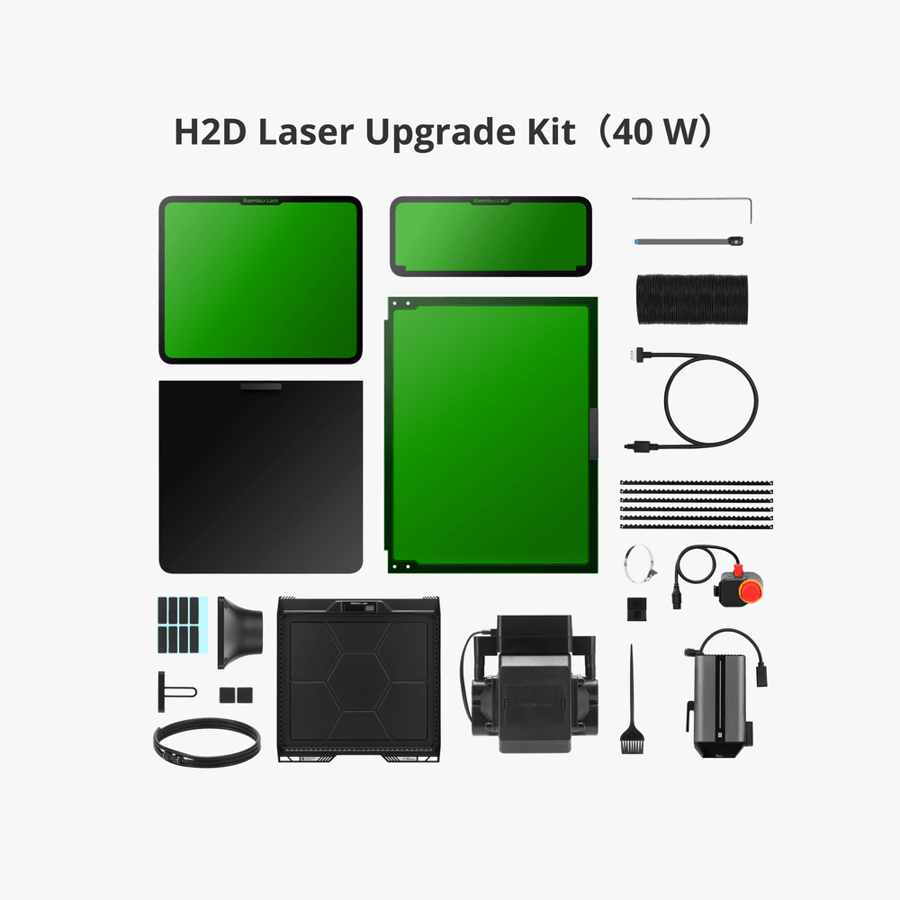 Bambu Lab - Série H2 - Kit de Mise à Niveau Laser avec Module 10W (Laser Upgrade Kit with 10W Module main image 1