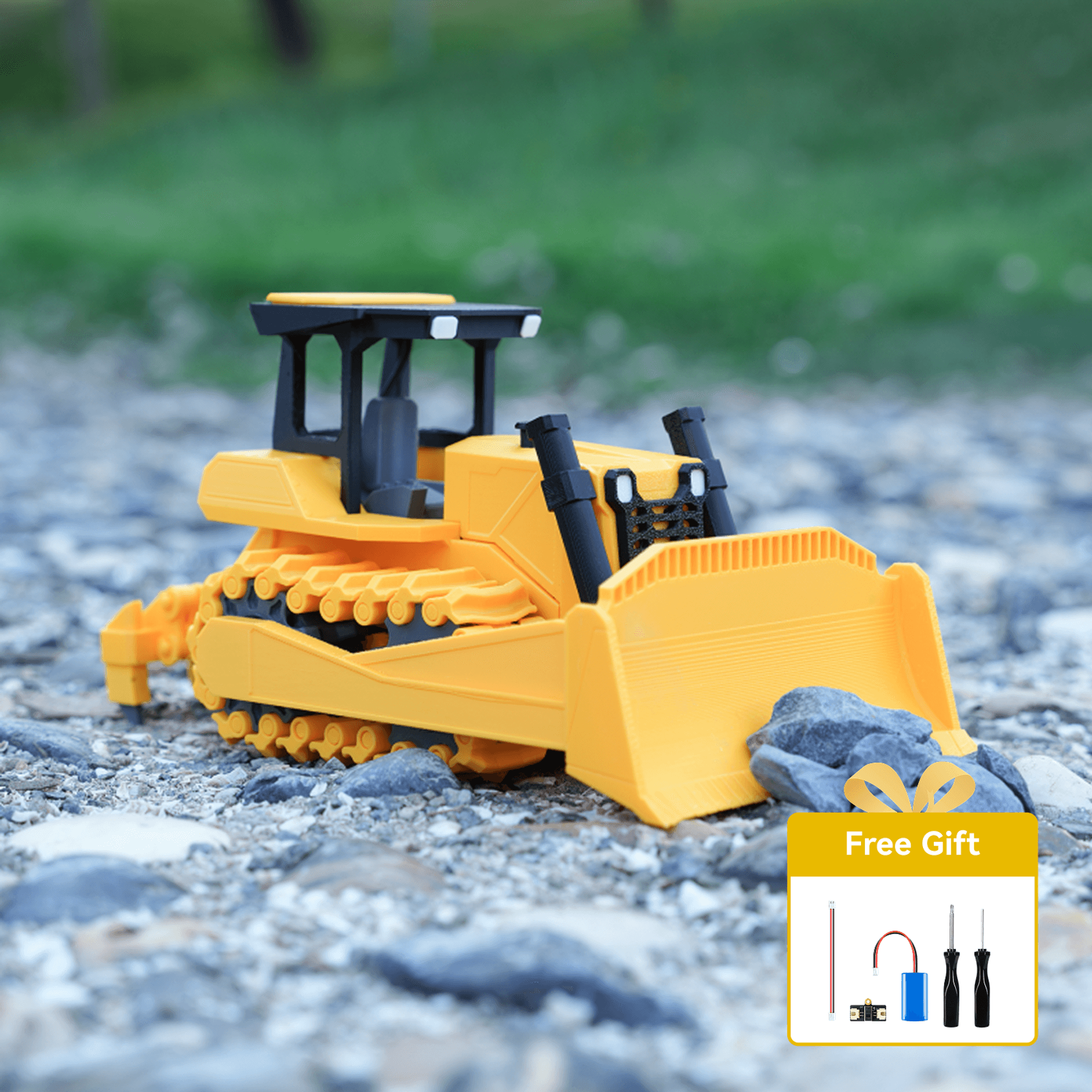 Bulldozer - CyberBrick RC | Bambu Lab CA Store