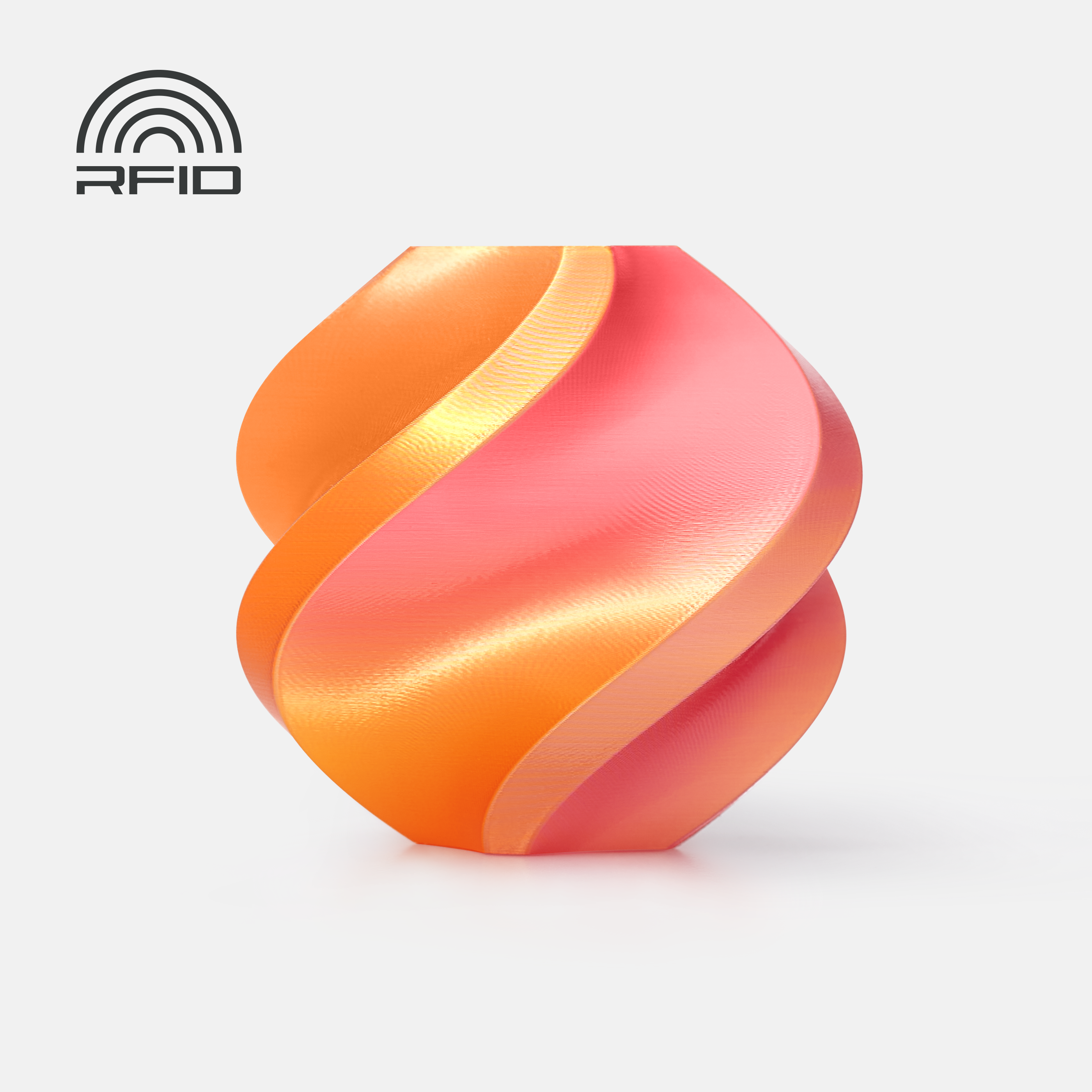 Bambu Lab PLA シルク・マルチカラー ギルデッドローズ
