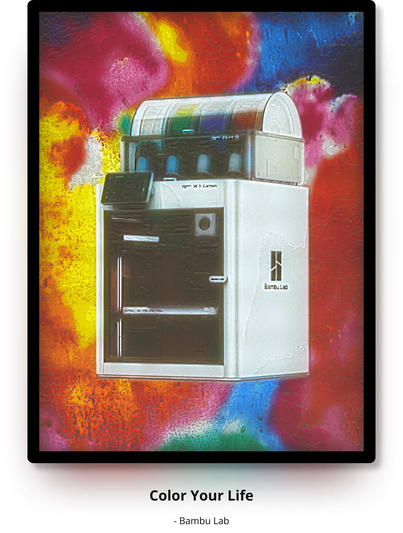 Bambu Lab PLA CMYK リトファン セット-フィラメント｜簡単に高品質3D
