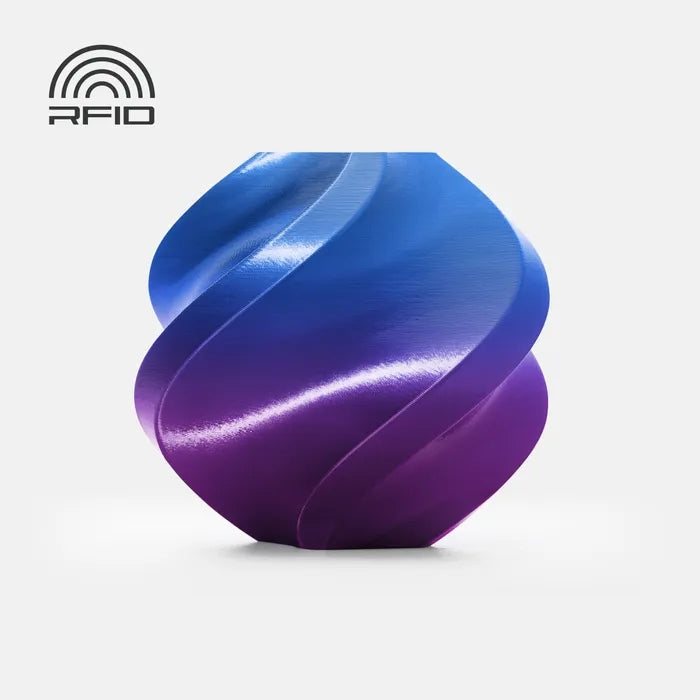 Bambu Lab PLA シルク・マルチカラー オーロラパープル