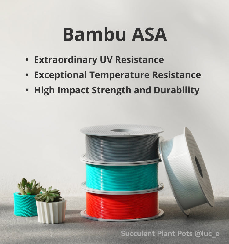 Bambu Lab ASA フィラメント｜簡単に高品質3Dプリント | Bambu Lab JP