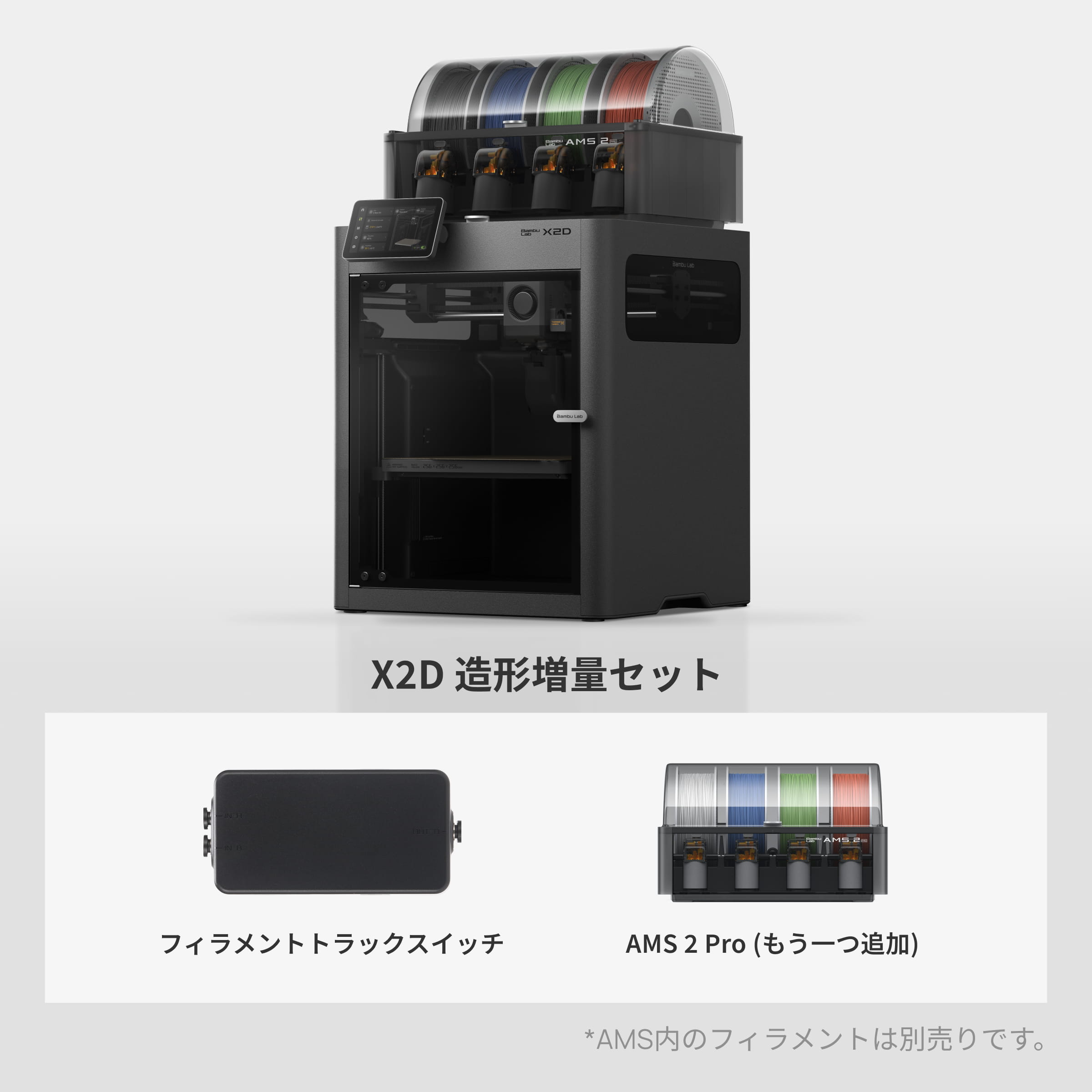 Bambu Lab X2Dを購入：手頃なデュアルエクストルーダー3Dプリンターで