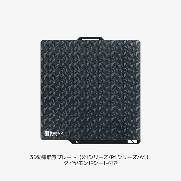 bambu lab フィラメント&プレート　13点セット Bambu 3D効果転写プレート | Bambu Lab JP ストア