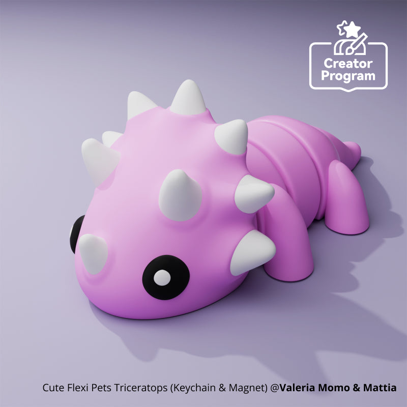 Cute Flexi Pets Keychain & Magnet Collection | Bambu Lab US Store