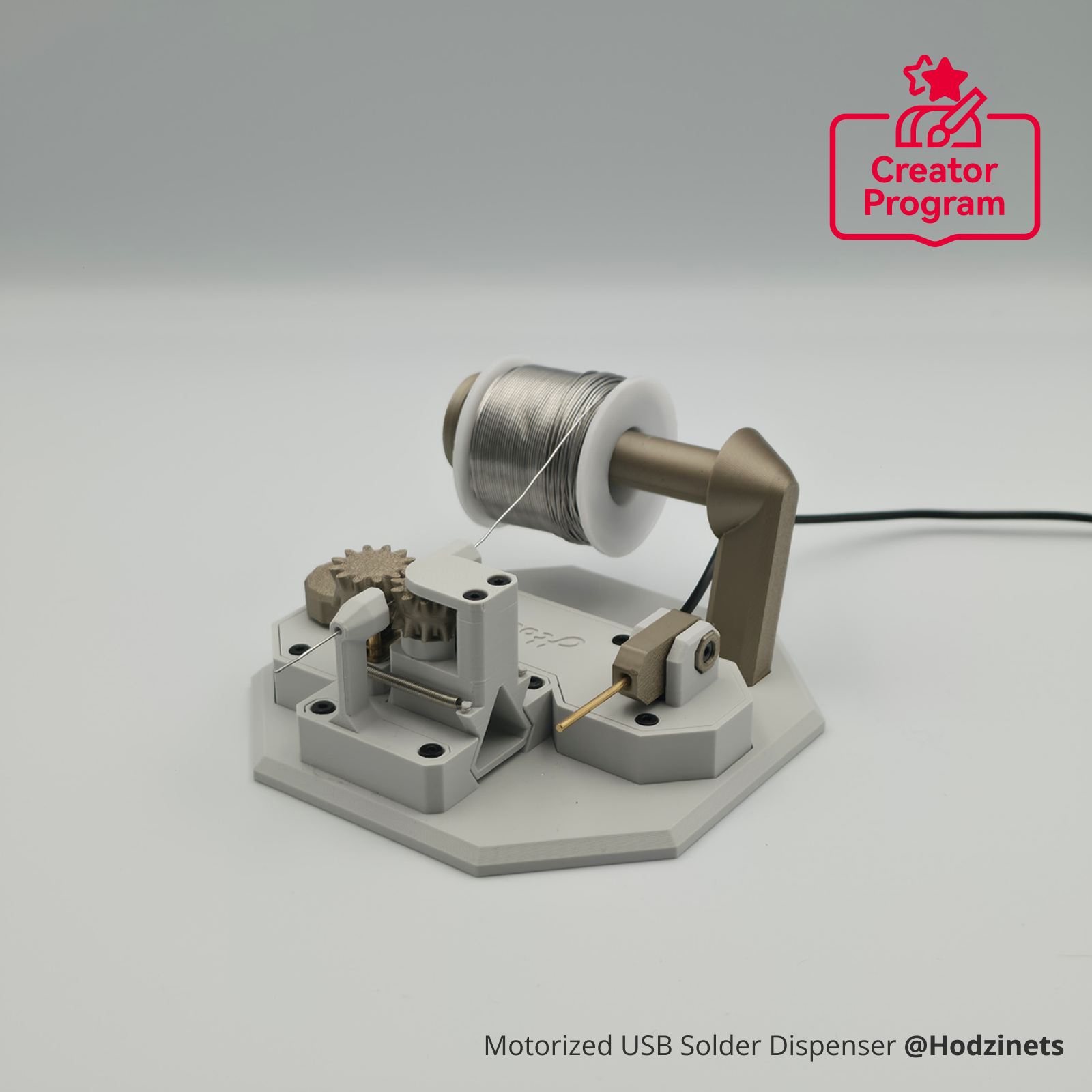 Motorized USB Solder Dispenser - ZH155