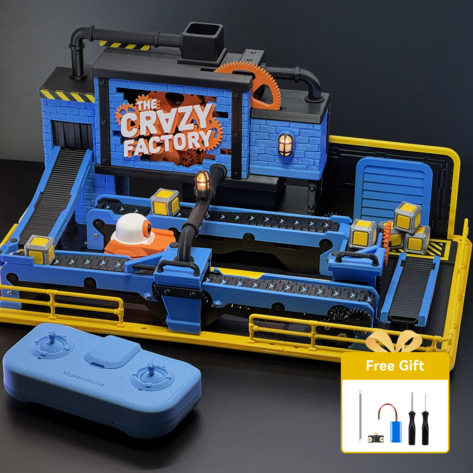 The Crazy Factory - CyberBrick RC | Bambu Lab US Store