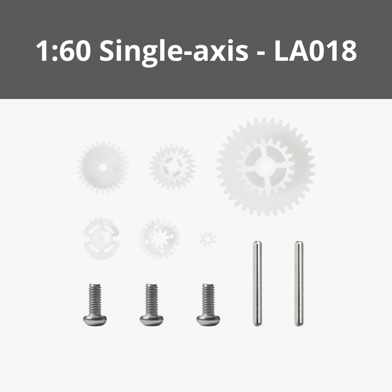 Single-axis Plastic Reduction Gear Kit | Bambu Lab US Store