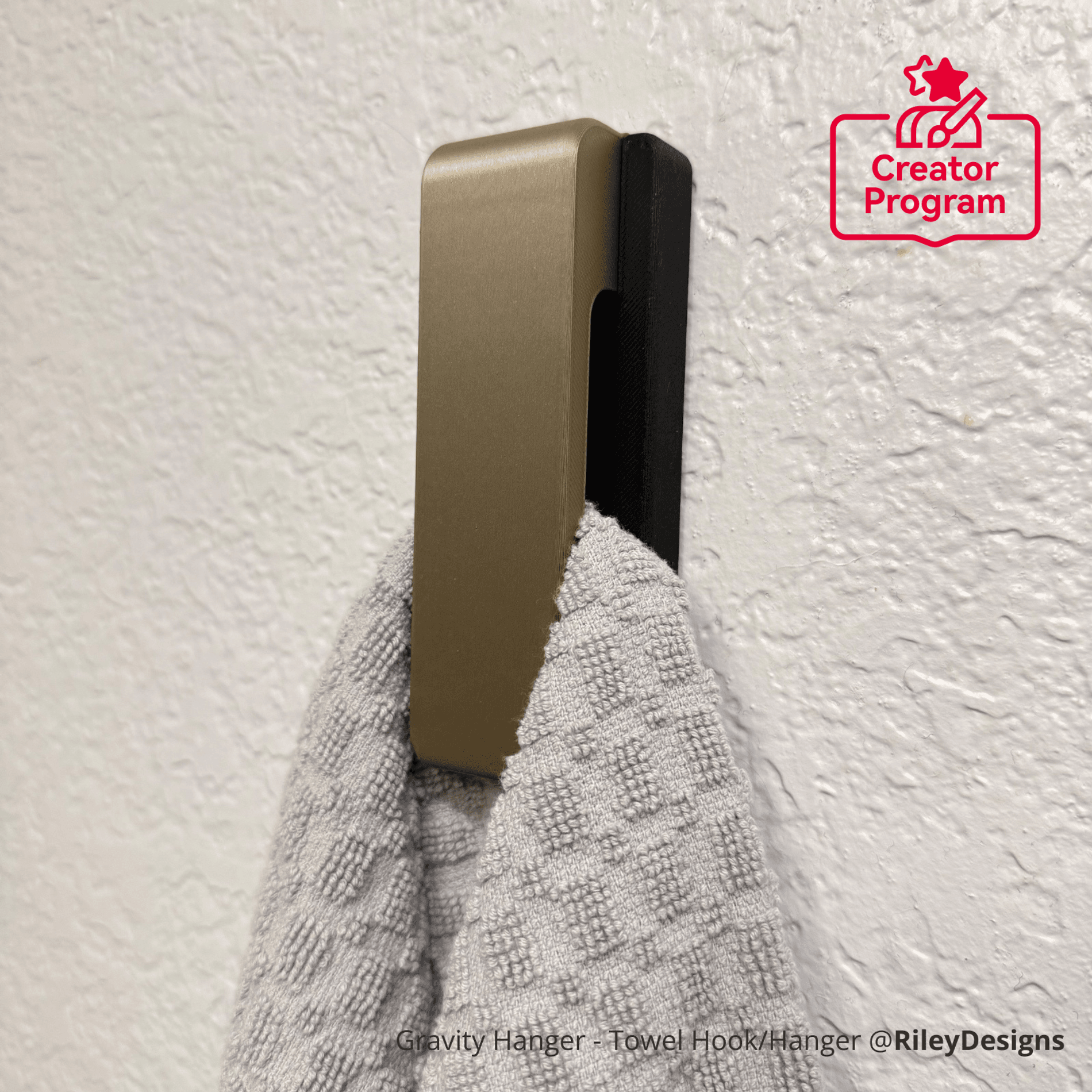 Gravity Hanger - Towel Hook/Hanger | Bambu Lab US Store