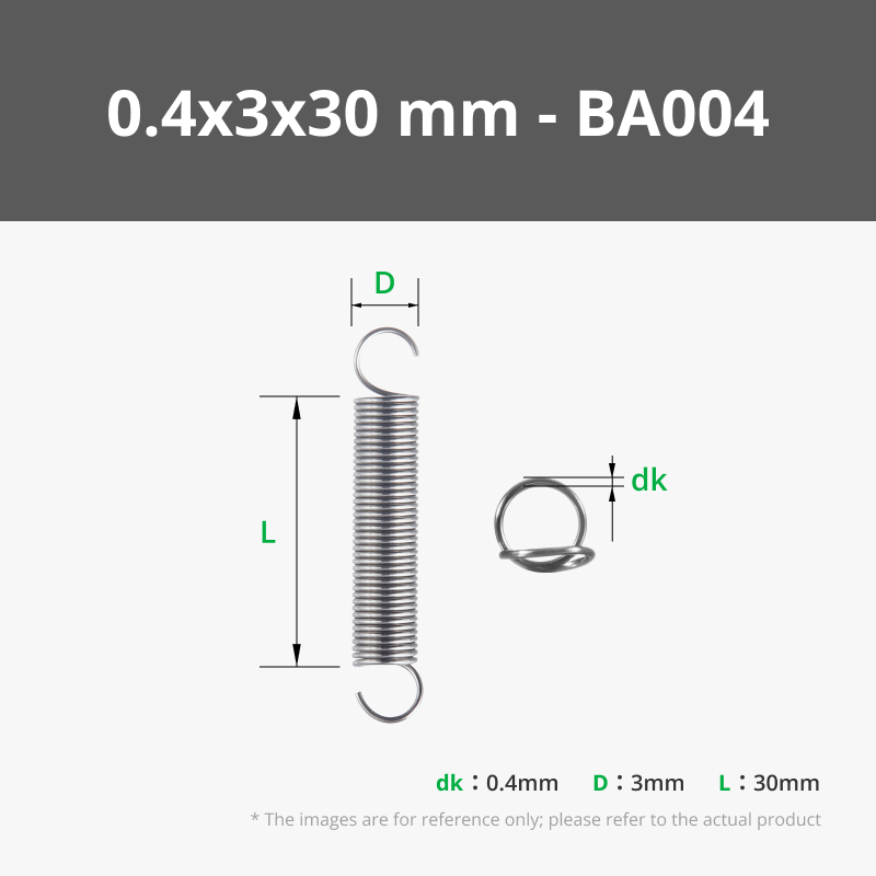 0.4x3x30 mm (5PCS) - BA004