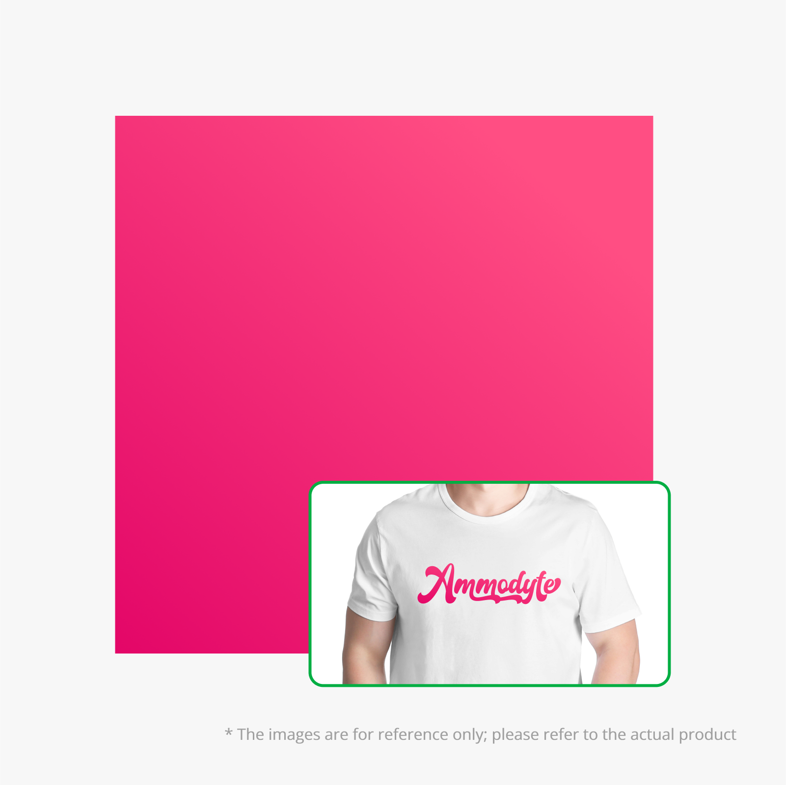 Fluorescent / Neon Pink (YG003) / 300x300mm (10pcs)