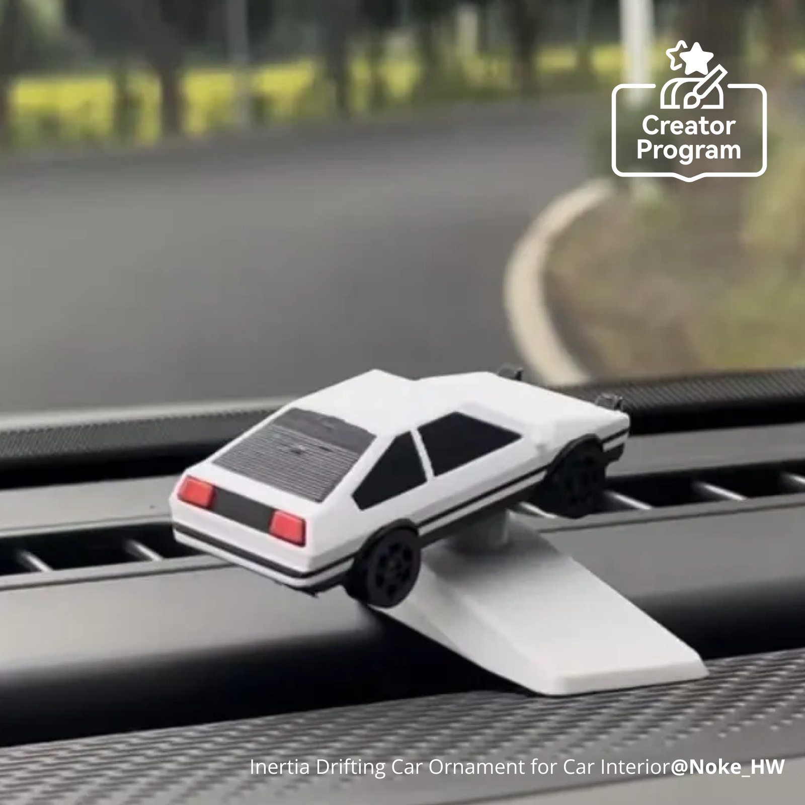 Inertia Drifting Car Ornament for Car Interior - ZH108