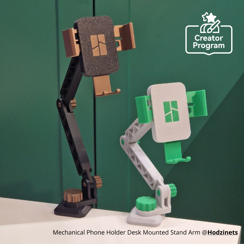 Mechanical Phone Holder Desk
