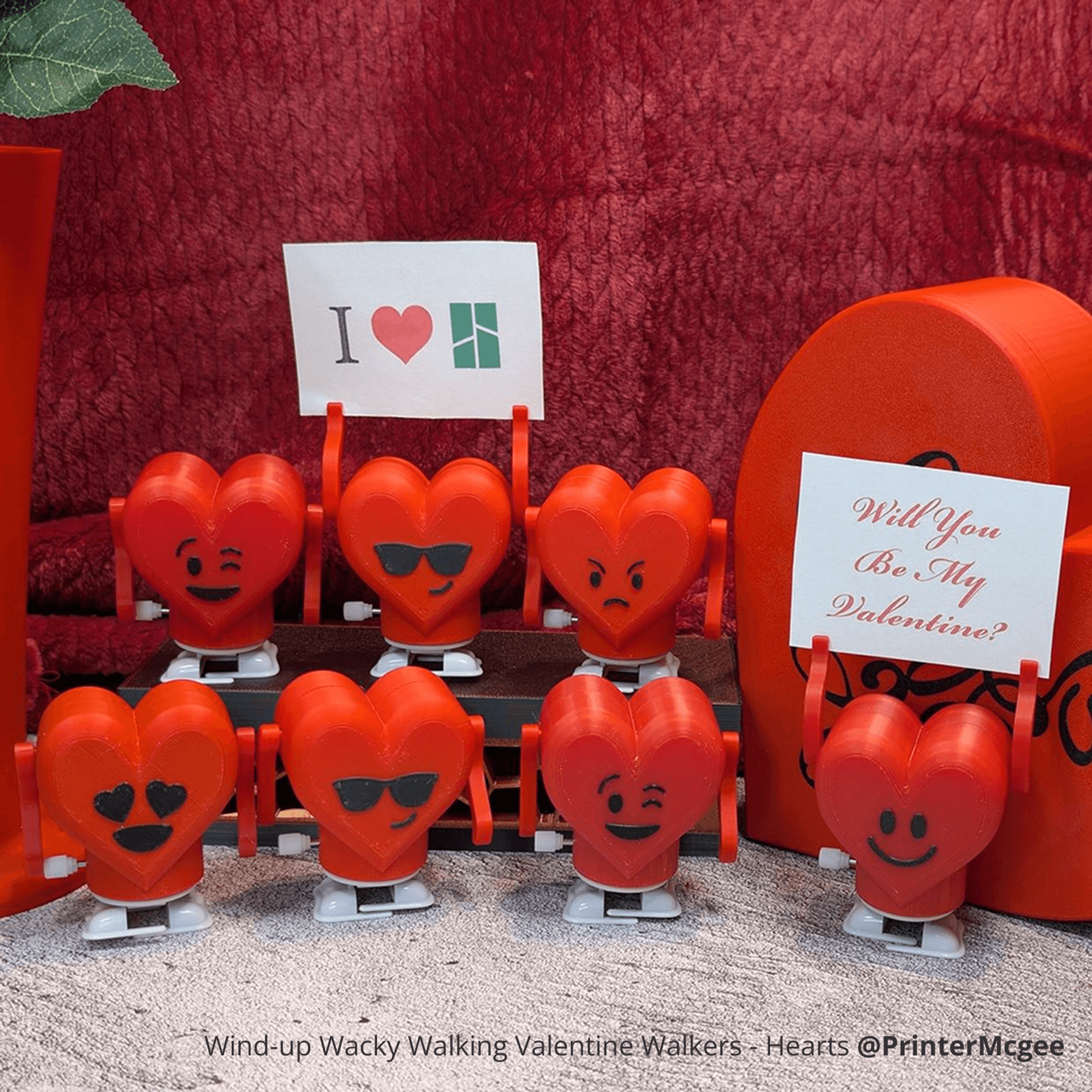 Wind-Up Walking Mechanisms (8PCS) | Bambu Lab US Store